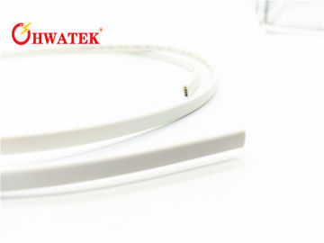 2-15 AWG descubierto plano 32 - AWG del cable de cinta de la envoltura del PVC de la flexión de la base 16