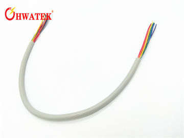 Pequeño cable de cobre estañado/desnudo de la energía del motor de viento, alambre eléctrico trenzado UL20940