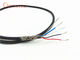 Prenda impermeable flexible multifilar del cable de la envoltura eléctrica de cobre de PUR a prueba de calor