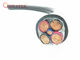 Cables libres del aparato médico del halógeno para prenda impermeable de conexión interna VW-1 de la máquina del CT y de MRI