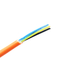 SiHF 4G 2.5mm2 300 / 500V Cable de silicona flexible de 180 ° C Cable de cobre enchufado