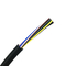 Cable trenzado cobre estañado 6C X de 30V 80℃ PVC YL BRILLANTE 0.62M M de 28 AWG