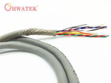 Sólido/trenzó el cable protegido conductor multi flexible eléctrico UL21099