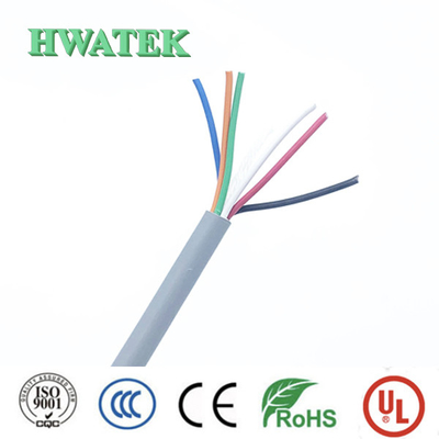 El × 2C de la UL 21811 18AWG + chaqueta de la TPE de W 80℃ 30V estañó la resistencia ULTRAVIOLETA trenzada de cobre del cable