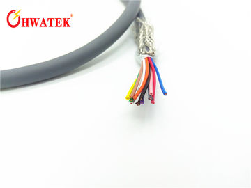 La TPE engancha encima del alambre eléctrico del cable con AWG multi AWG/36 del conductor 28 UL20328