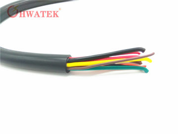 Dos a ocho AWG multi del cable UL20940 32 del conductor de la base con la chaqueta de PUR