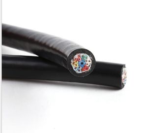 Cable flexible industrial trenzado con la envoltura de PUR, cable protegido conductor multi