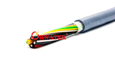 Cable defendido doble del motor servo de los PP, cable optimizado EMC trenzado del motor