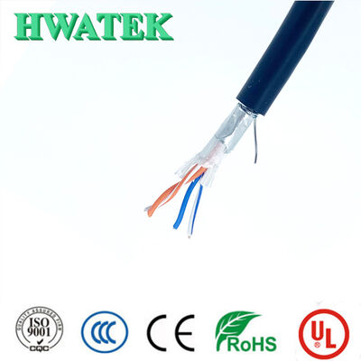 Cables de alimentación eléctrica multicore flexibles industriales con chaleco PUR de 300 V de tensión nominal y propiedades resistentes al aceite