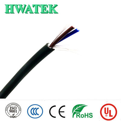 Cable flexible multicore de 26 AWG con retardante de llama FT2 y revestimiento de PVC para transmisión de señales de control de elevador, 300V nominal