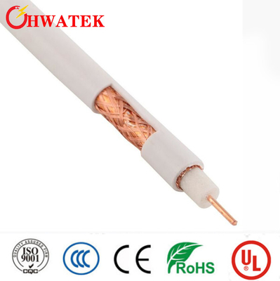 Cable coaxial trenzado de cobre estañado UL1354 80℃ 30V de 32 AWG
