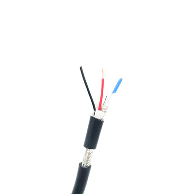 VCT estándar 3C × 2,0 mm2 de cobre desnudo con hebras 600V -40~105°C chaqueta de PVC VCT cable