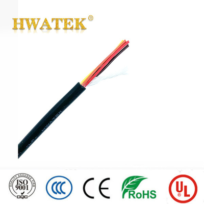 El alambre trenzado de cobre estañado flexible del PVC UL2464 aisló