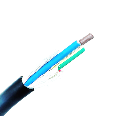 Cable multifilar del escudo 7/0.127 80°C 30V de la UL 2854 1P×28AWG + 2C PVC del × 28AWG+ADB