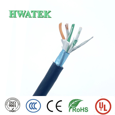 UL21410 Tipo XLPE chaqueta aislamiento ETFE cobre enlatado 3C × 28 AWG 125 °C 30V cable