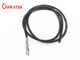 El cable de Lan de la categoría 5E para la red, halógeno del aislamiento del cable PE de Cat5E UTP libera