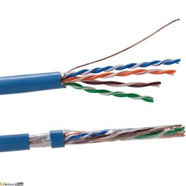El par trenzado del CAT 5e S/FTP AWG26 X 4pairs TIA/EIA-568-B telegrafía 80 el °C 30V