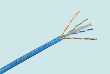 El par trenzado del CAT 5e S/FTP AWG26 X 4pairs TIA/EIA-568-B telegrafía 80 el °C 30V