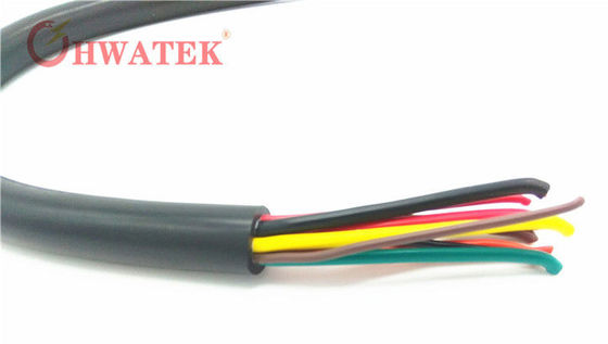 UL2517 13P × 24AWG + AB PVC aislamiento Industrial de cable flexible con 105 ° C de calificación y conductor de copro en cadena conservado