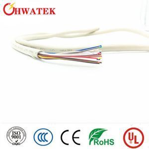 Cable flexible industrial UL20276 4Cx28AWG con aislamiento de PP y cubierta de PVC, cobre estañado trenzado para aplicaciones de 80℃ y 30V