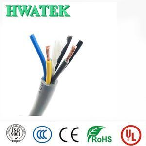 UL21408 2C×18AWG con alambre de drenaje Cobre estañado trenzado aislamiento XLPE Chaqueta XLPE 300V 105℃ Cable resistente al aceite