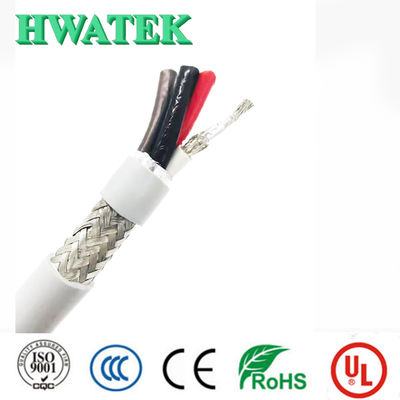 UL21408 2C×18AWG con alambre de drenaje Cobre estañado trenzado aislamiento XLPE Chaqueta XLPE 300V 105℃ Cable resistente al aceite