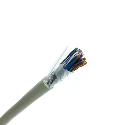 Cable flexible industrial con aislamiento de PVC de 300V con certificado UL, con temperatura nominal de 80ºC y resistencia a la tracción de 10.3MPa