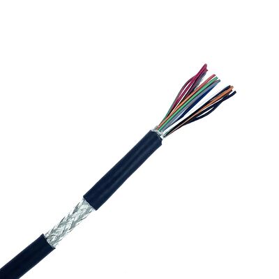 Cables de alimentación eléctrica multicore flexibles industriales con chaleco PUR de 300 V de tensión nominal y propiedades resistentes al aceite