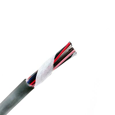 Cable eléctrico flexible de cobre multiconductor con aislamiento de PVC y tensión nominal de 1000V, con resistencia a interferencias electromagnéticas y al aceite