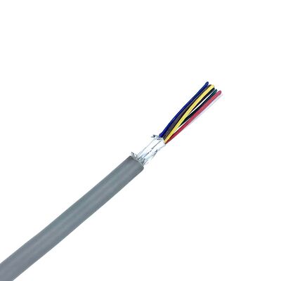 Cable eléctrico flexible de cobre multicore resistente al calor e impermeable con revestimiento de PUR para uso industrial