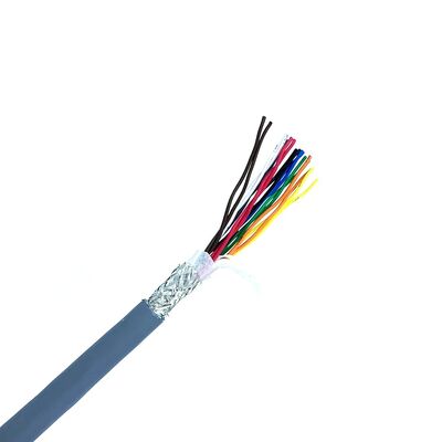 Cable eléctrico flexible de cobre multicore resistente al calor e impermeable con revestimiento de PUR para uso industrial