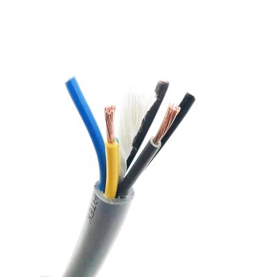 UL20940 PUR Cables de cable de cobre de control flexible multicore con voltaje nominal de 600V y resistencia al aceite