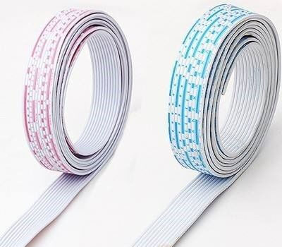 Cables planos flexibles resistentes al aceite de peso ligero personalizados FFC Cable de cinta para impresoras y copiadoras