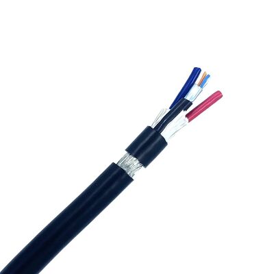 Cable coaxial de alimentación de cobre desnudo estándar UL444 para transmisión de señales