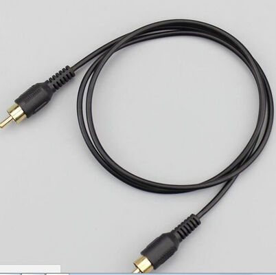 30V 3.0-5.3mm JIS trenzado cable coaxial eléctrico blindado para aplicaciones de TV / AV