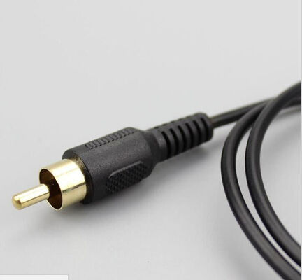 30V 3.0-5.3mm JIS trenzado cable coaxial eléctrico blindado para aplicaciones de TV / AV