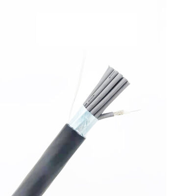 Cable coaxial de cobre trenzado ignífugo de 30 V y 75 °C para transmisión de energía