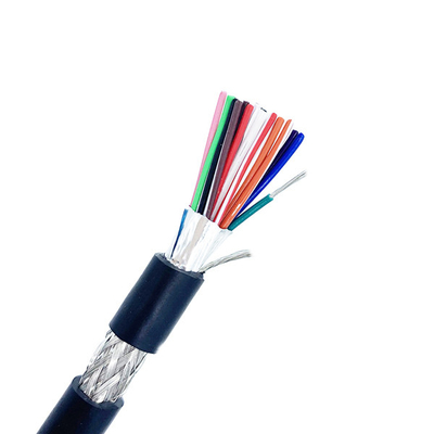 UL21410 Tipo XLPE chaqueta aislamiento ETFE cobre enlatado 3C × 28 AWG 125 °C 30V cable