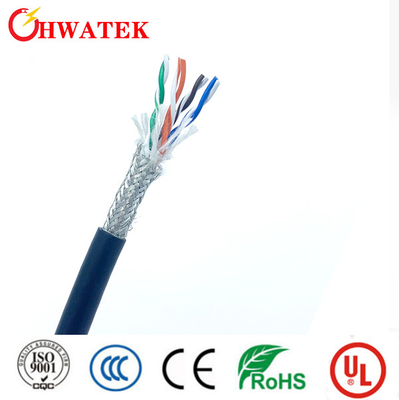 UL21410 Tipo XLPE chaqueta aislamiento ETFE cobre enlatado 3C × 28 AWG 125 °C 30V cable