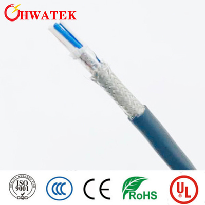 UL2517 2C * 18AWG Cable de chaqueta de PVC de cobre enlatado enlatado resistente al aceite y al agua 300V -40 ~ 105 °C