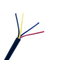Cable flexible eléctrico UL20549 3P X de la chaqueta de TPU 24AWG + W 300V