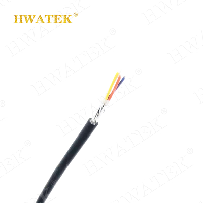 UL2517 2C * 18AWG Cable de chaqueta de PVC de cobre enlatado enlatado resistente al aceite y al agua 300V -40 ~ 105 °C