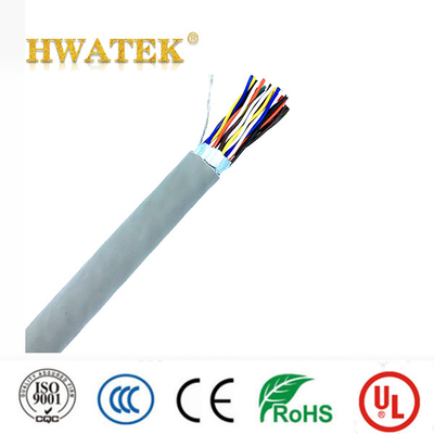 UL2095 25P×28AWG+AEB 80°C 300V Aislamiento de PVC Chaqueta de PVC Cable de cobre estañado trenzado