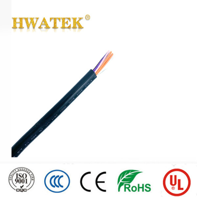 El × 2C de la UL 21811 18AWG + chaqueta de la TPE de W 80℃ 30V estañó la resistencia ULTRAVIOLETA trenzada de cobre del cable