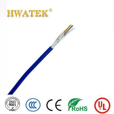 Cable eléctrico flexible de 150V UL2576 2C X 22AWG (7/0.254T) con conductor de cobre trenzado y cubierta de PVC