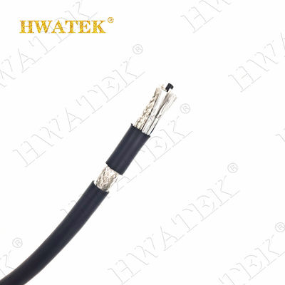 UL20276 Tinned Copper Stranded 6C×28AWG+ 1P x 28AWG braided  80℃ 30V PP insulation PVC jacket Cable