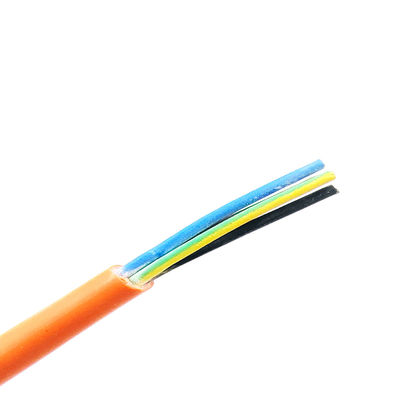 Cable de par trenzado con blindaje trenzado UL20549, cobre estañado multifilar, aislamiento de PVC, cubierta de TPU, 80℃, 300V