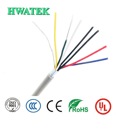 4P el cable de la chaqueta 30V de la TPE del AWG 80℃ 30V del × 22 estañó la resistencia ULTRAVIOLETA trenzada de cobre