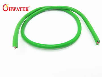 Resistencia de aceite múltiple defendida cable coloreada de la base de la energía del motor de viento del PVC UL2586