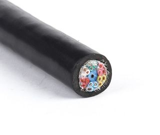 El doble de la UL 2464 protegió el aislamiento flexible industrial del cable PE PP